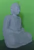  Product image 4 of the product “Seated Japanese Buddha made of Riverstone in Dhyana position - gesture of meditation, H. 78cm ”